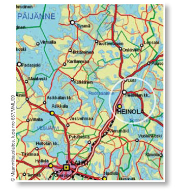 Heinola carte